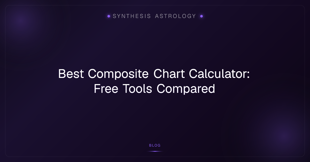 Best Composite Chart Calculator: Free Tools Compared