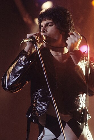Portrait of Freddie Mercury