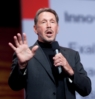 Portrait of Larry Ellison