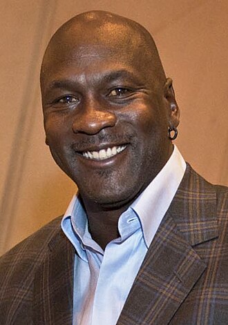 Portrait of Michael Jordan