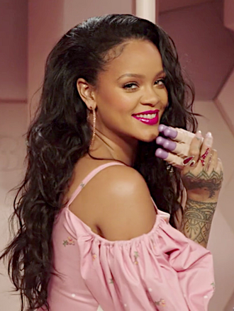 Portrait of Rihanna